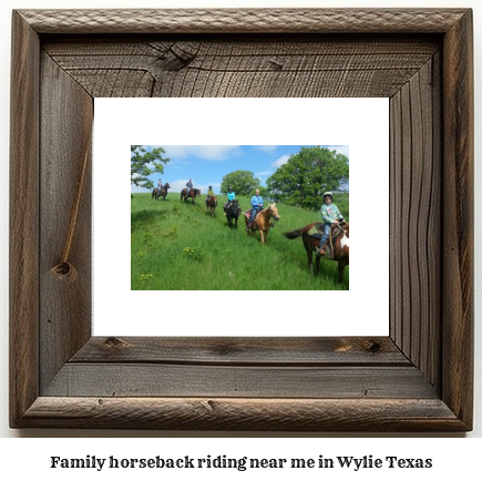 family horseback riding near me in Wylie, Texas